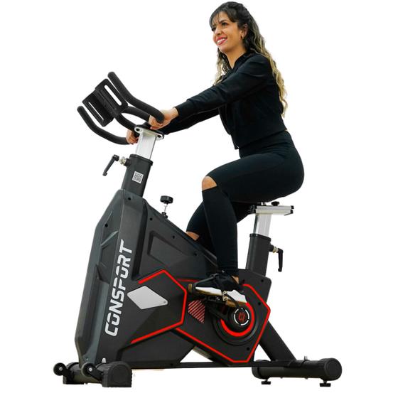Bicicleta Ergométrica Profissional Robusta para Academia Spinning S400 ...