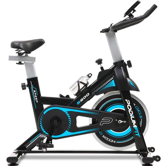 Bicicleta Ergométrica Spinning PodiumFit S600 Roda 10kg - Silenciosa Menor preço em Bicicleta Ergométrica Spinning PodiumFit S600 Roda 10kg - Silenciosa