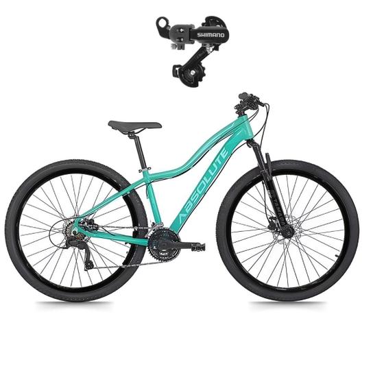 Imagem de Bicicleta Feminina Aluminio Absolute Hera Mtb 21 Marchas Aro 29 Câmbio Traseiro Shimano 