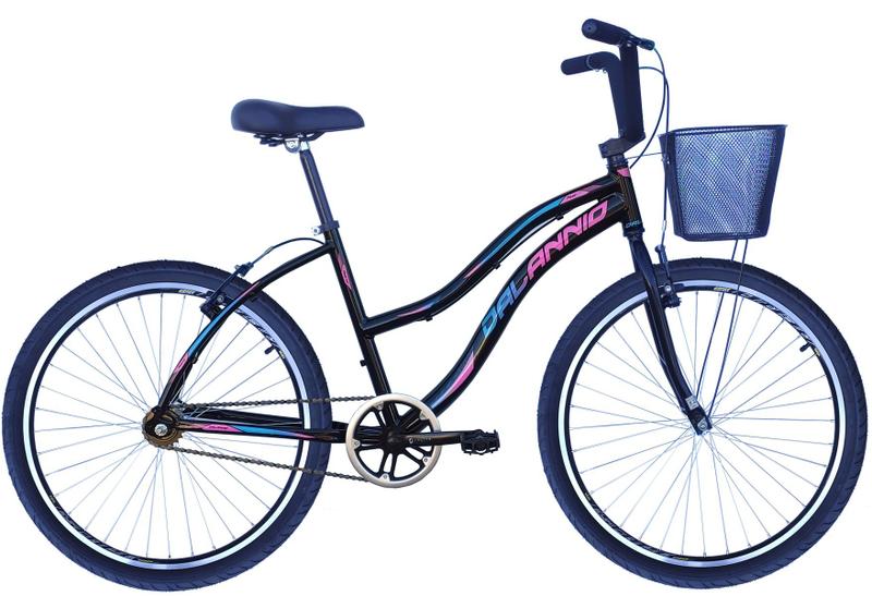 Imagem de Bicicleta Feminina Aluminio Beach Aro 26 Passeio Confortavel