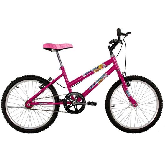 Bicicleta Dalannio Bike Milla Aro 20 Rígida 1 Marcha - Rosa