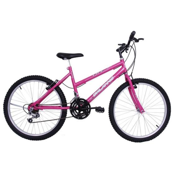 Imagem de Bicicleta Feminina Aro 24 18V Life Cor Pink