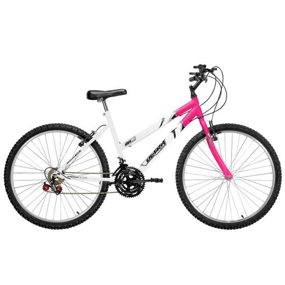 Imagem de Bicicleta Feminina Aro 26 Ultra Bikes Bicolor Freio V-Brake