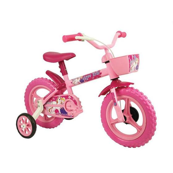 Reverse mother swing Bicicleta Feminina Infantil Aro 12 Arco Iris Rosa com Cesta - TRACK BIKES -  Bicicleta Infantil - Magazine Luiza