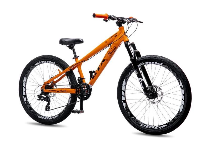 Bicicleta Freeride KRW Aro 26 Freio a Disco 24 Velocidades Menor preço em Bicicleta Freeride KRW Aro 26 Freio a Disco 24 Velocidades