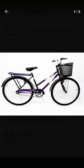 Menor preço em Bicicleta Genova Aro 26, modelo poti violeta.