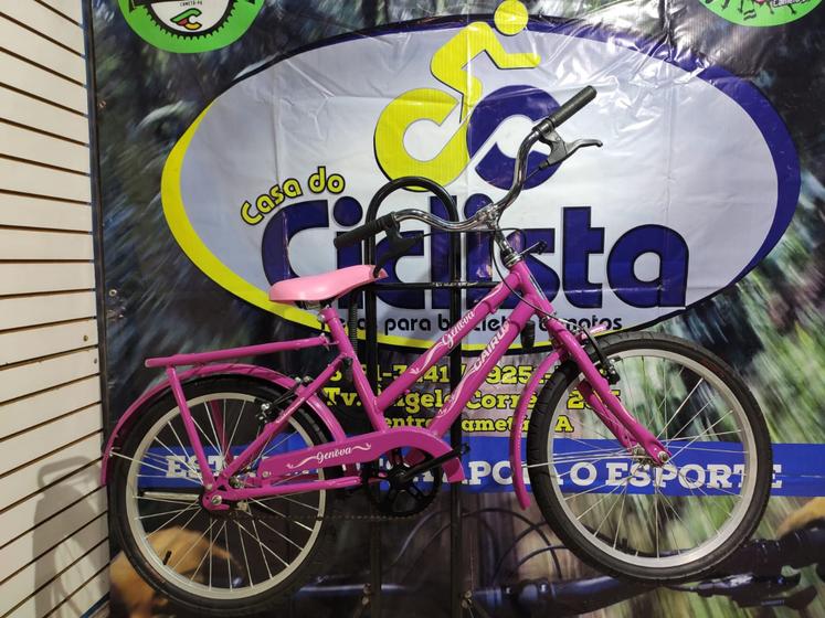 Imagem de Bicicleta Genova  Cairu aro 20 Rosa/Pink