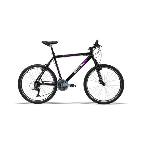 Imagem de Bicicleta GTS Aro 26 Freio V-Brake Câmbio TSI 21 Marchas e Amortecedor  GTS M1 Walk New