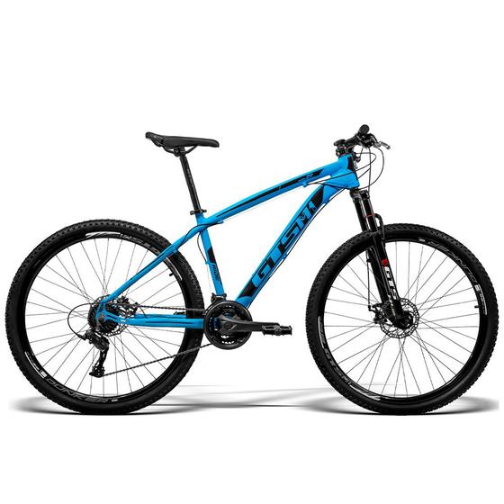 Bicicleta Gts M1 Ride New T21 Aro 29 Susp. Dianteira 21 Marchas - Azul/preto