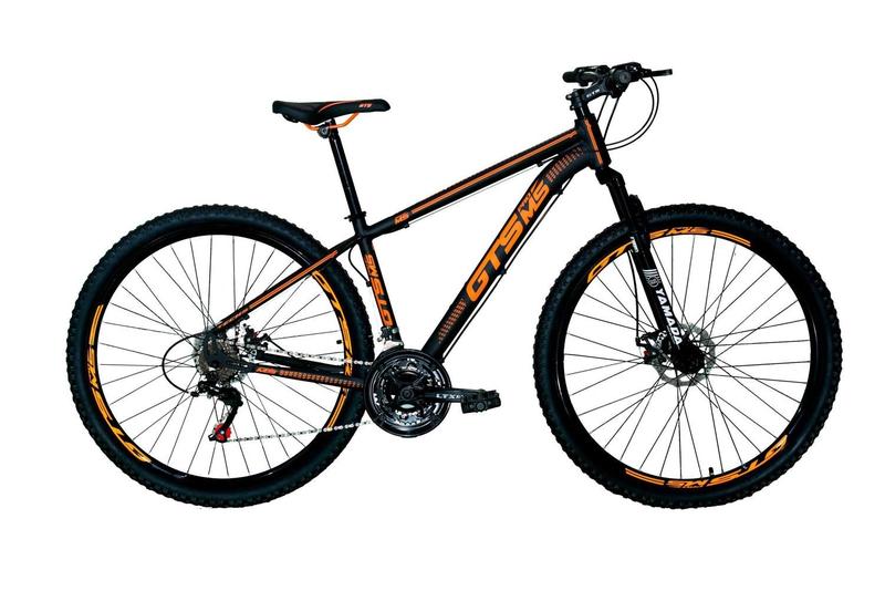 Imagem de Bicicleta Gts Pro M5 Techs Alumínio Aro 29 Freio a Disco 21 Marchas