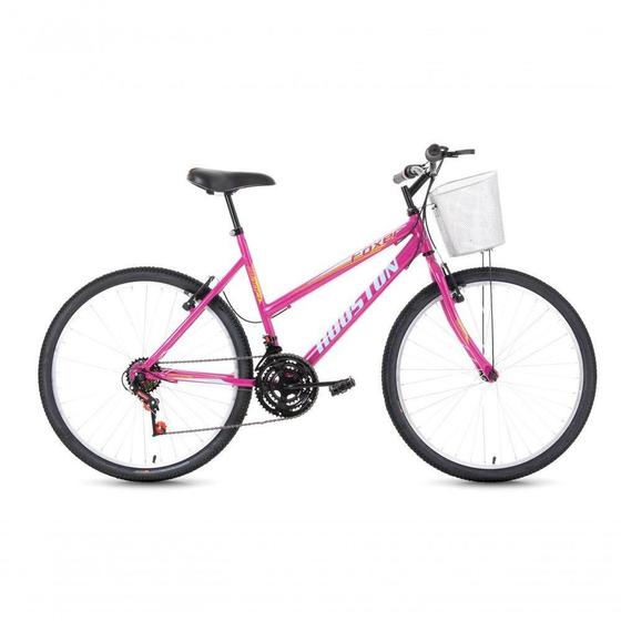 Imagem de Bicicleta Houston Foxer Maori V-brake Rosa Pink 26" 21V