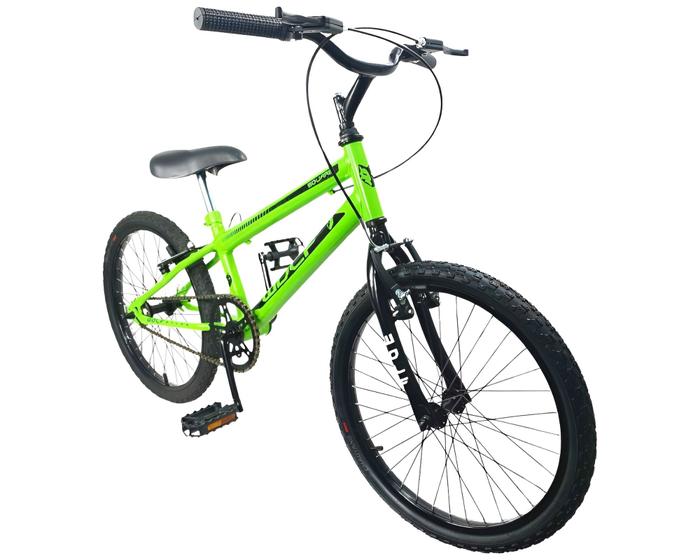 Imagem de Bicicleta Infantil 6 a 8 anos Aro 20 + Aro Preto - Wolf bikes
