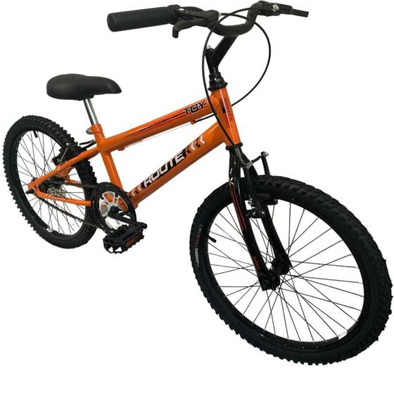 Bicicleta Infantil 6 a 8 anos Aro 20 + Rodinha Lateral - Route Bike ...