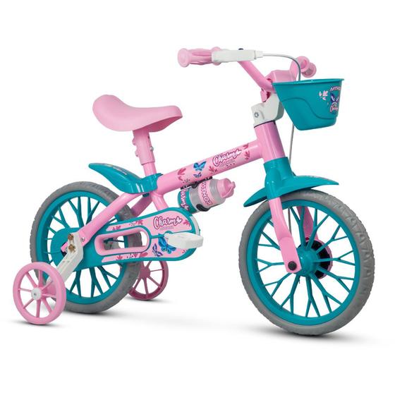 Imagem de Bicicleta Infantil Aro 12 com Rodinhas Charm - Nathor