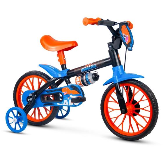 Imagem de Bicicleta Infantil Aro 12 com Rodinhas Power Rex - Caloi