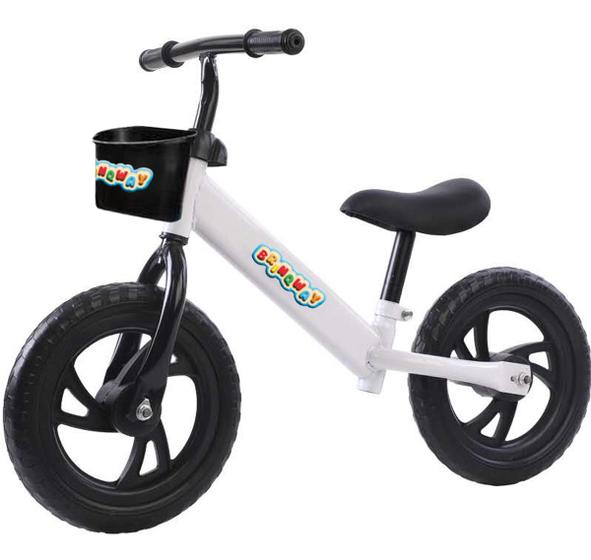 Imagem de Bicicleta Infantil Aro 12 Equilibrio Sem Pedal Branca