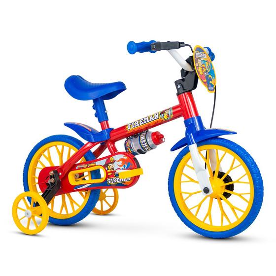 Imagem de Bicicleta Infantil Aro 12 Fireman Nathor