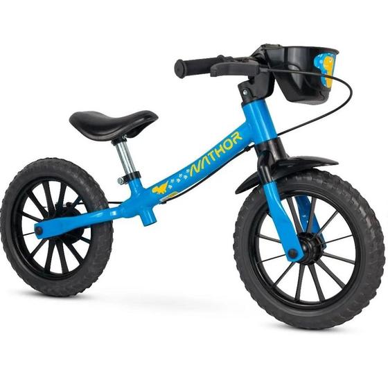 Imagem de Bicicleta Infantil Aro 12 Sem Pedal Balance Bike Masculina Nathor