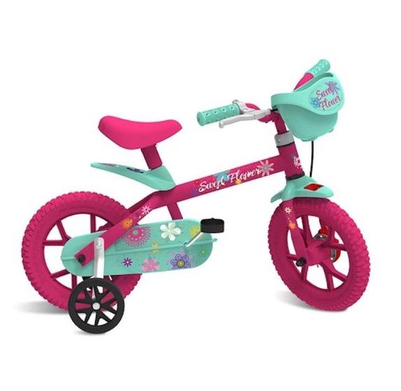 Imagem de Bicicleta Infantil Aro 12 Sweet Flower Bandeirante EAN 7899091430611