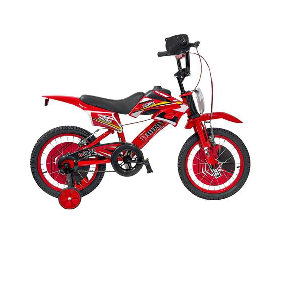 Imagem de Bicicleta Infantil Aro 14 Bike Cross Vermelha Unitoys