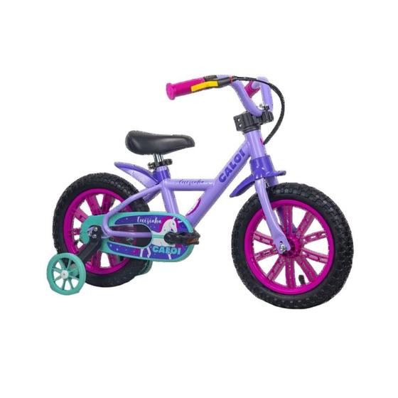 Imagem de Bicicleta Infantil Aro 14 Cecizinha Caloi Colorida