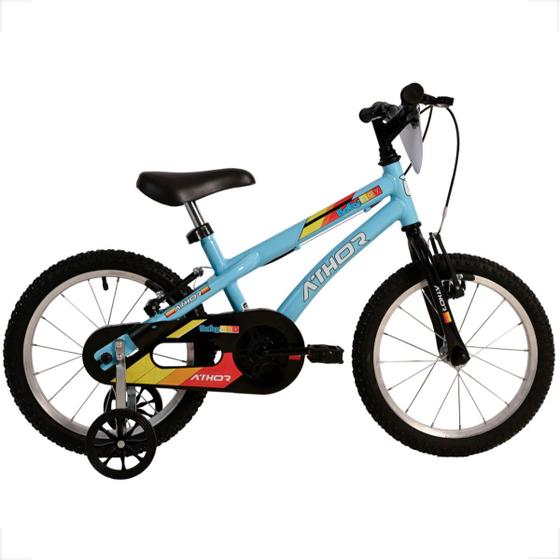 Imagem de Bicicleta Infantil Aro 16 Athor Baby Boy Masculina Com Rodinha