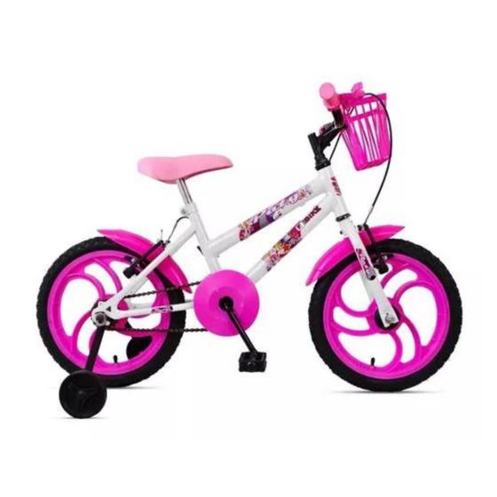 Imagem de Bicicleta Infantil Aro 16 com Cesta Freio V-Brake