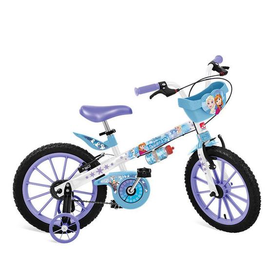 Imagem de Bicicleta Infantil Aro 16 Frozen Disney Bandeirante 2499