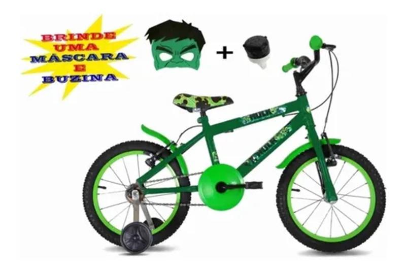 bicicleta infantil aro 16 HULK + - wendy bike - Bicicleta Infantil ...