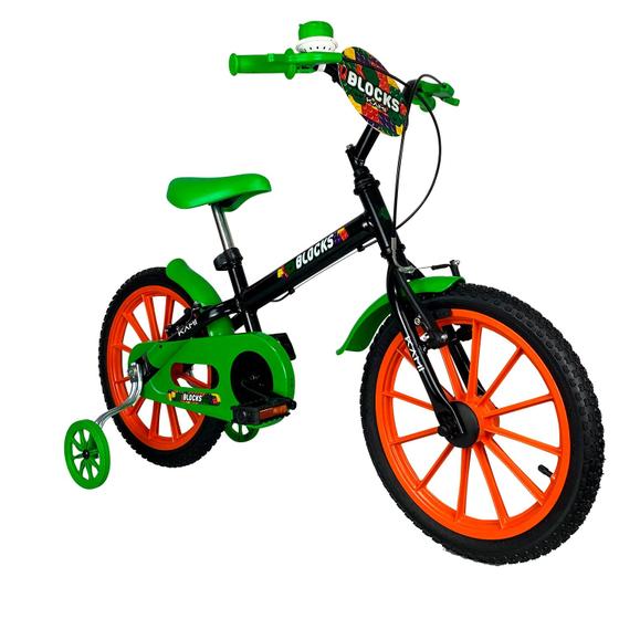 Imagem de Bicicleta Infantil  Aro 16 Kami Star Kid T Lite Varias Cores, Sereia, Blocks, Circus,Velocity, Ballet