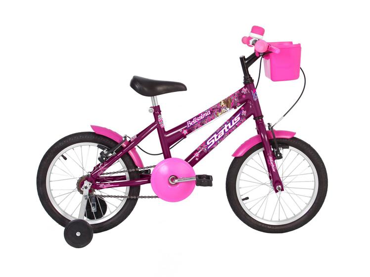 Imagem de Bicicleta Infantil Aro 16 Status Belissima