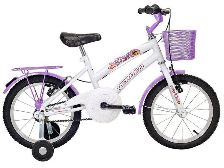 Imagem de Bicicleta Infantil Aro 16 Verden Breeze Branco e 
