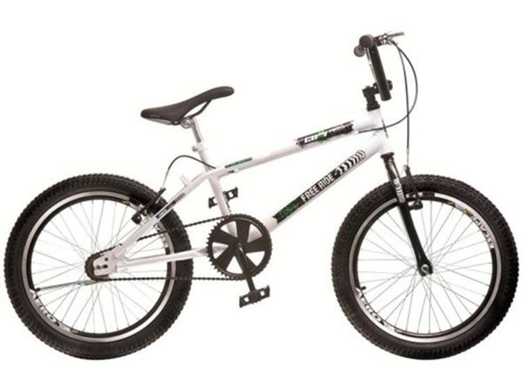 Imagem de Bicicleta Infantil Aro 20 Colli Cross Extreme Freio V-Brake - Branco