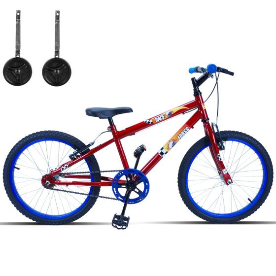 Bicicleta Infantil Aro 20 Com Rodinhas Menor preço em Bicicleta Infantil Aro 20 Com Rodinhas