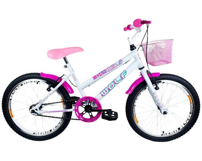 Imagem de Bicicleta Infantil Aro 20 Feminina  Aro Aero - Wolf Bike