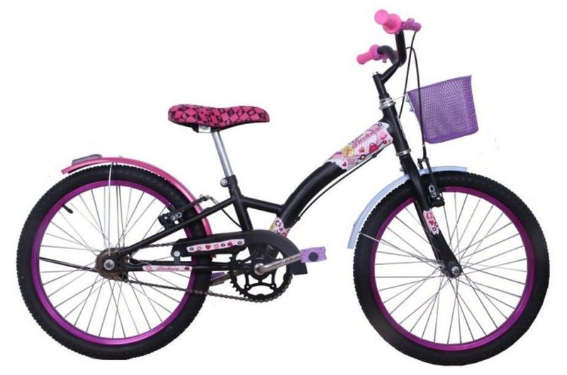 Imagem de Bicicleta Infantil Aro 20 Feminina Boneca Princesa Menina
