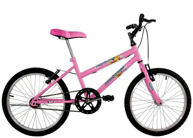 Imagem de Bicicleta Infantil Aro 20 Feminina Milla Rosa