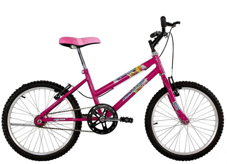 Imagem de Bicicleta Infantil Aro 20 Feminina Milla Rosa Pink