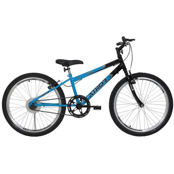 Bicicleta Athor Bike Legacy Aro 24 Rígida 1 Marcha - Azul