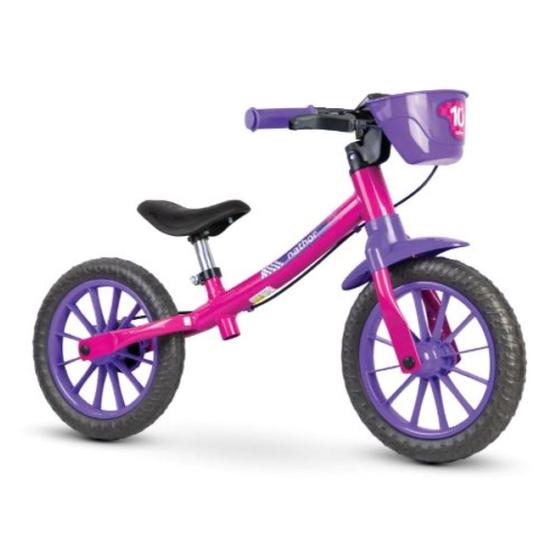 Imagem de Bicicleta Infantil Balance Pre Bike Sem Pedal Aro 12 Nathor