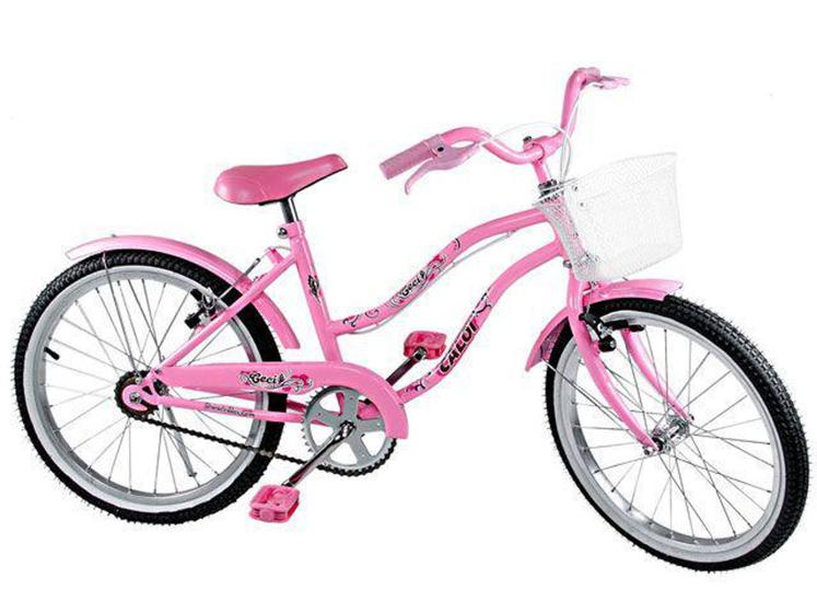 Bicicleta Infantil Caloi Ceci Aro 20 - Freio Cantilever Menor preço em Bicicleta Infantil Caloi Ceci Aro 20 - Freio Cantilever