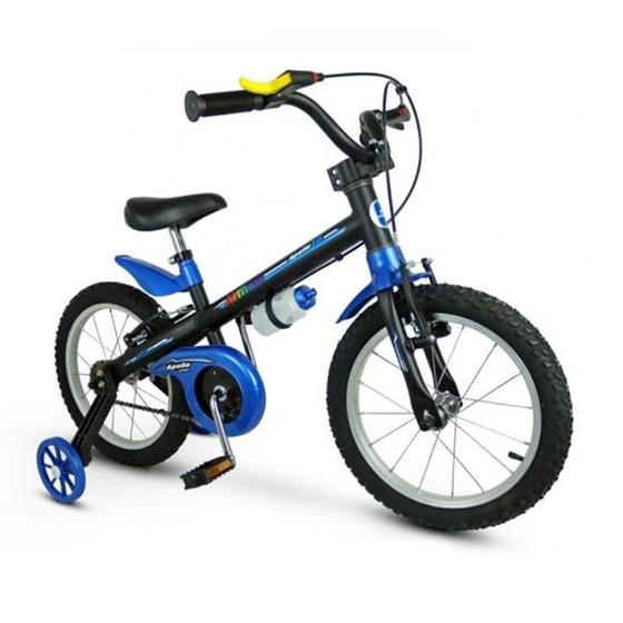 Imagem de Bicicleta Infantil com Rodinhas - Aro 16 - Apollo - Azul - Nathor