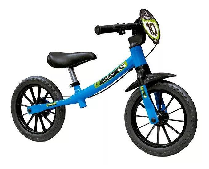 Bicicleta Infantil Equilíbrio Balance Bike Masculina 03 Azul Sem Pedal - Nathor Menor preço em Bicicleta Infantil Equilíbrio Balance Bike Masculina 03 Azul Sem Pedal - Nathor