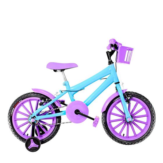 Imagem de Bicicleta Infantil Feminina Aro 16 Nylon