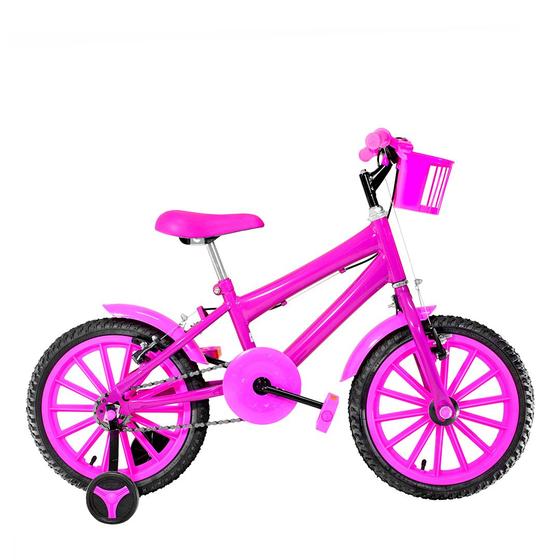 Imagem de Bicicleta Infantil Feminina Aro 16 Nylon