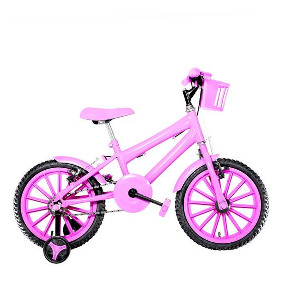 Imagem de Bicicleta Infantil Feminina Aro 16 Nylon