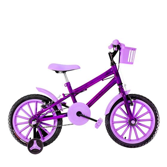 Imagem de Bicicleta Infantil Feminina Aro 16 Nylon