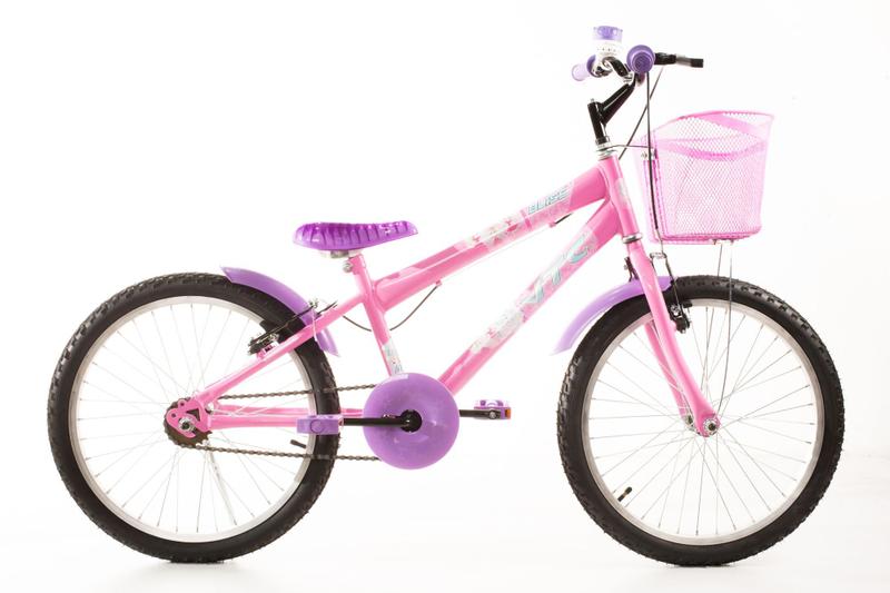 Imagem de Bicicleta Infantil feminina Aro 20 com acessórios