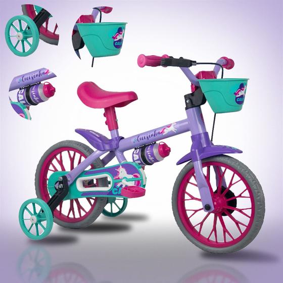 Imagem de Bicicleta infantil Feminina Cecizinha Aro 12 - Caloi