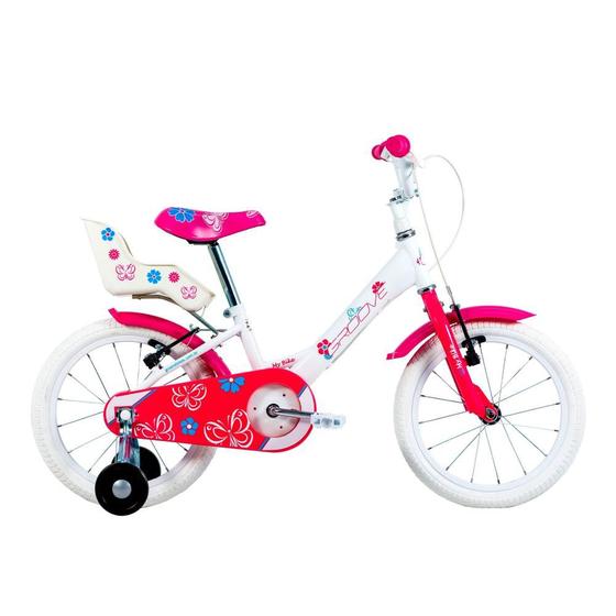 Bicicleta Infantil Groove My Bike 16 Branca Menor preço em Bicicleta Infantil Groove My Bike 16 Branca